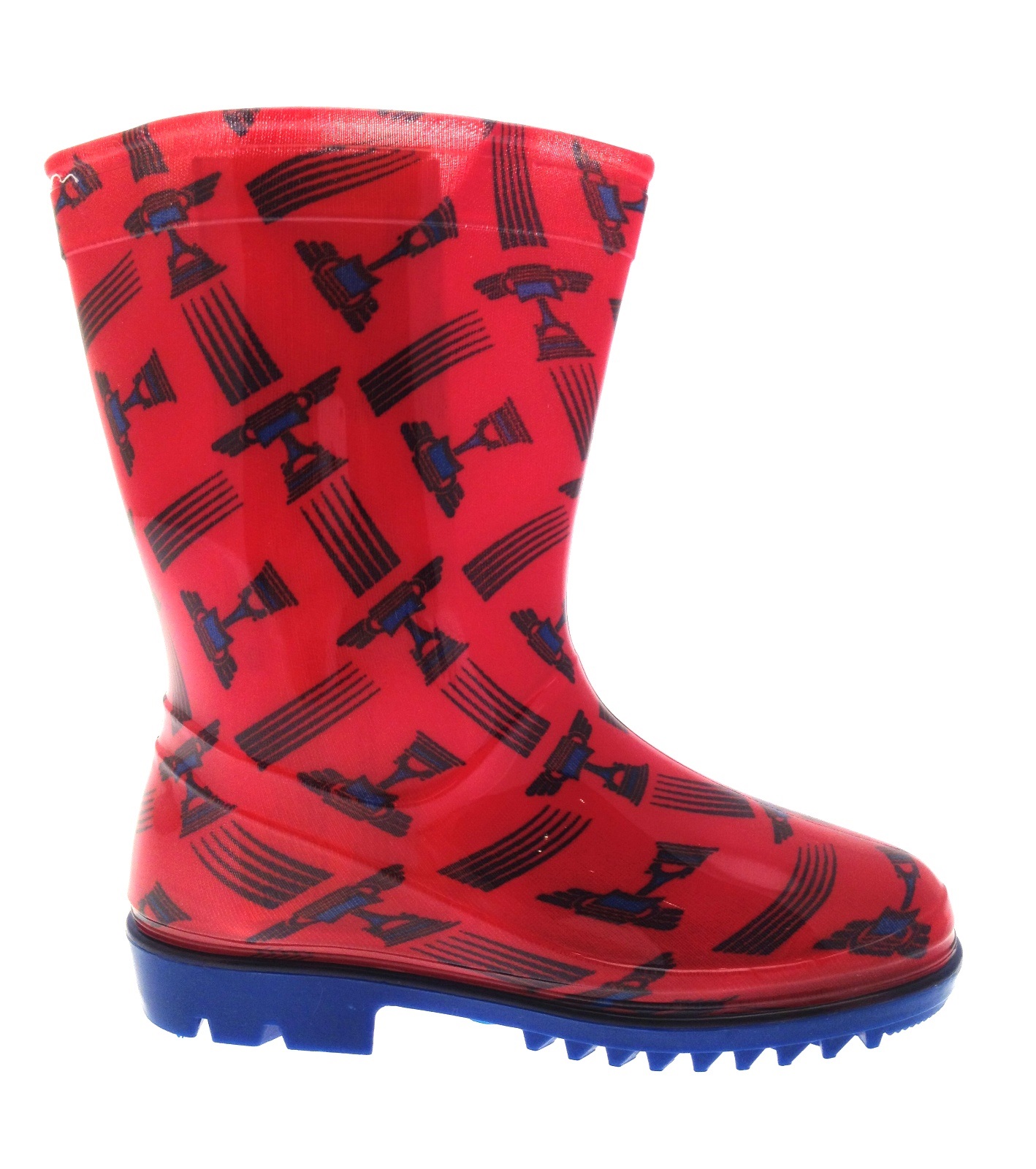 Kids Boys Disney Cars Lightning McQueen Wellies Rain Snow Winter Boots